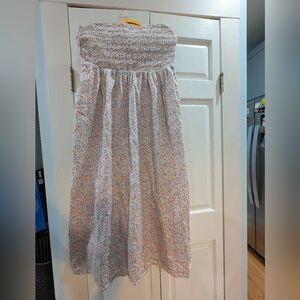 Old Navy Multicolor Floral Smocked Dress